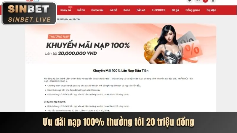 Khuyến mãi chào mừng thành viên mới 89bet1